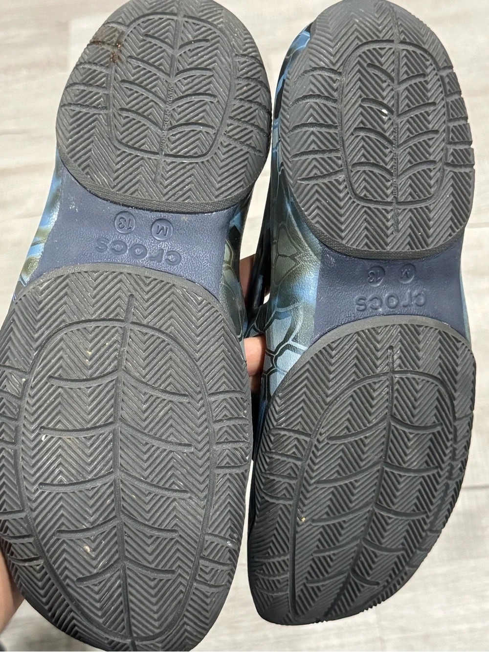 Croc Navy Blue Flip Flop Sandals